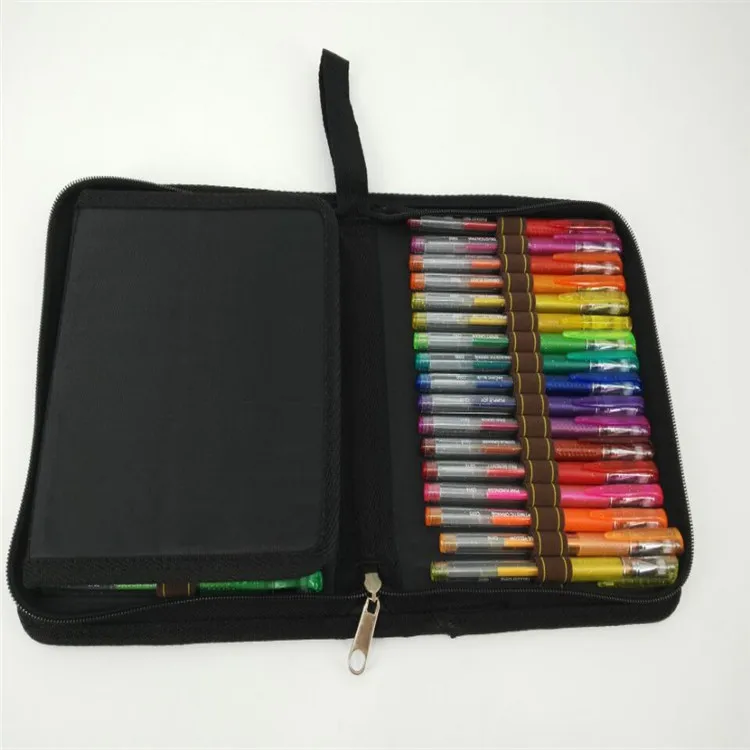 48 pcs Premium Ink Gel Pens Set With Case