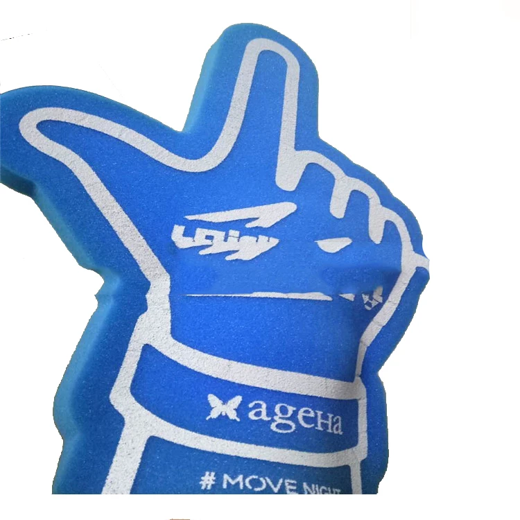 Спортивные соревнования, большая перчатка из вспененного этилвинилацетата