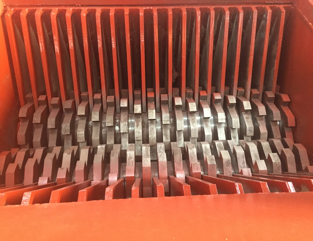 
1000 Model double shaft shredder,aluminum turning chips shredder,waste metal shredder 