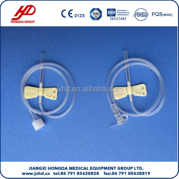 
Disposable Lure Lock and Lure Slip Butterfly Needle 