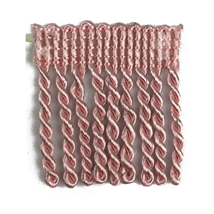 Хлопковая золотая металлическая бахрома для ковров, 6 см, 2,5 дюйма