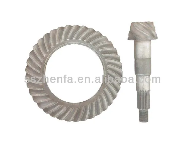 mitsubishi canter 4D34 PS100 Crown gear pinion gear truck parts MB005253 MB005252