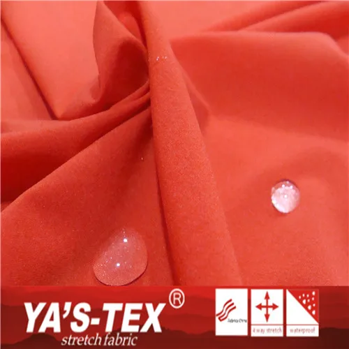 Хит продаж; Высококачественная Водонепроницаемая дышащая тянущаяся в 4 направлениях, 87% нейлоновый текстильный материал ткань для спортивной одежды открытый ткань