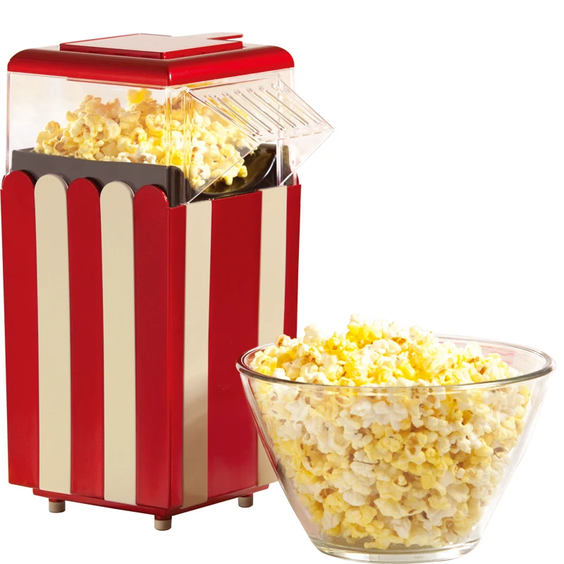 Snack Machine Nostalgia Electrics Hot Air Popper Pop Corn Machine No Oil Popcorn Maker