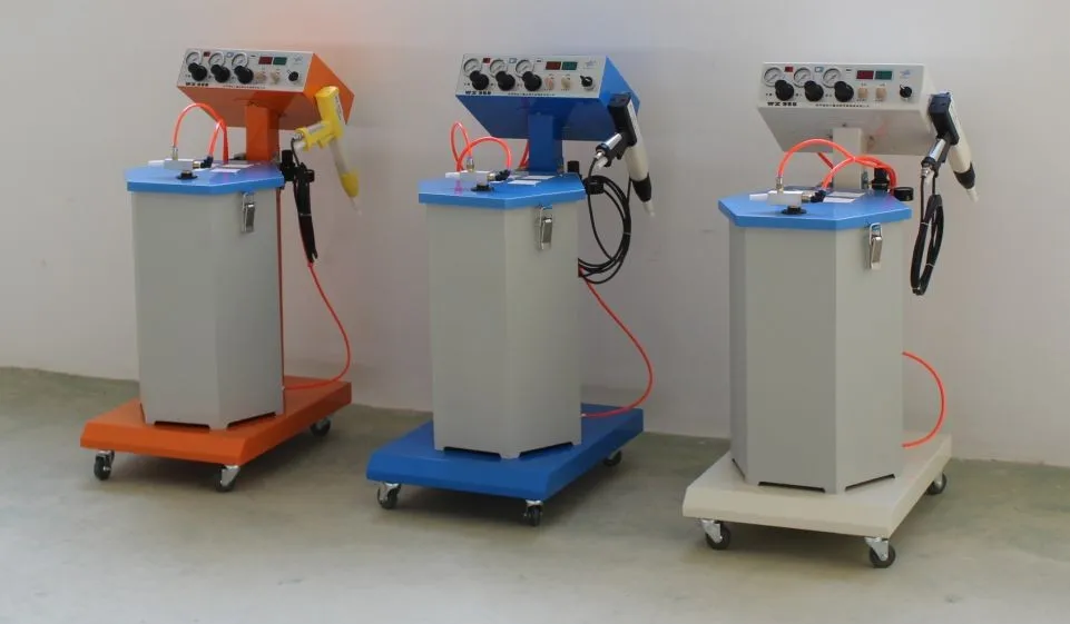 Новый deveoped порошковое покрытие машины