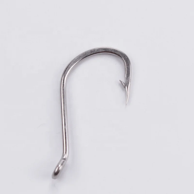 Wholesale  sea fishing Stainless Steel Silver faultless Octopus ringed hook