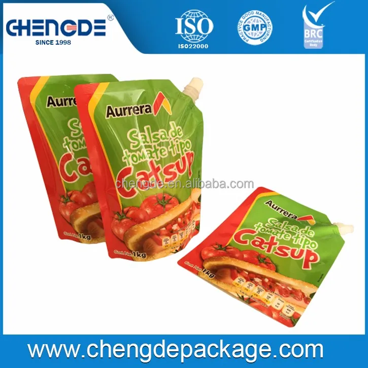 2017 пользовательские печатные ламинированные мешки для упаковки для пищевой