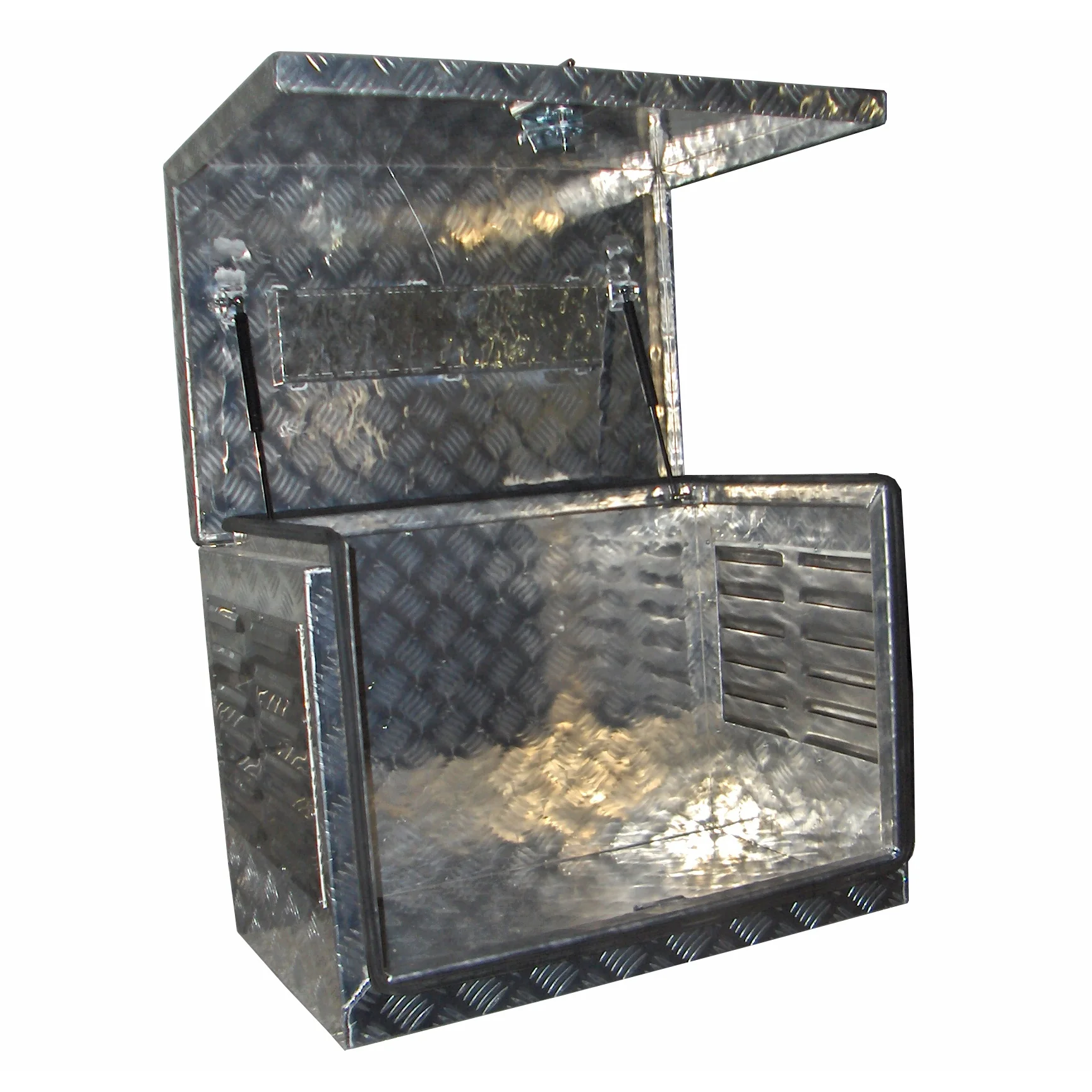 Прочная алюминиевая переносная коробка для