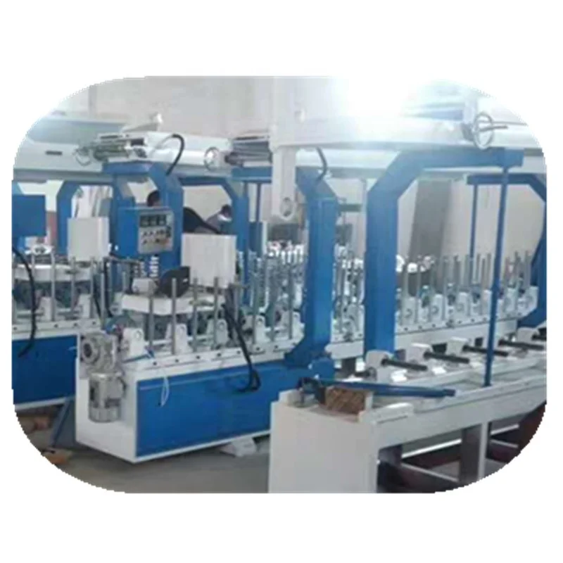 
Customized PUR hot melt glue profile wrapping machine with fast changing rollers 05 