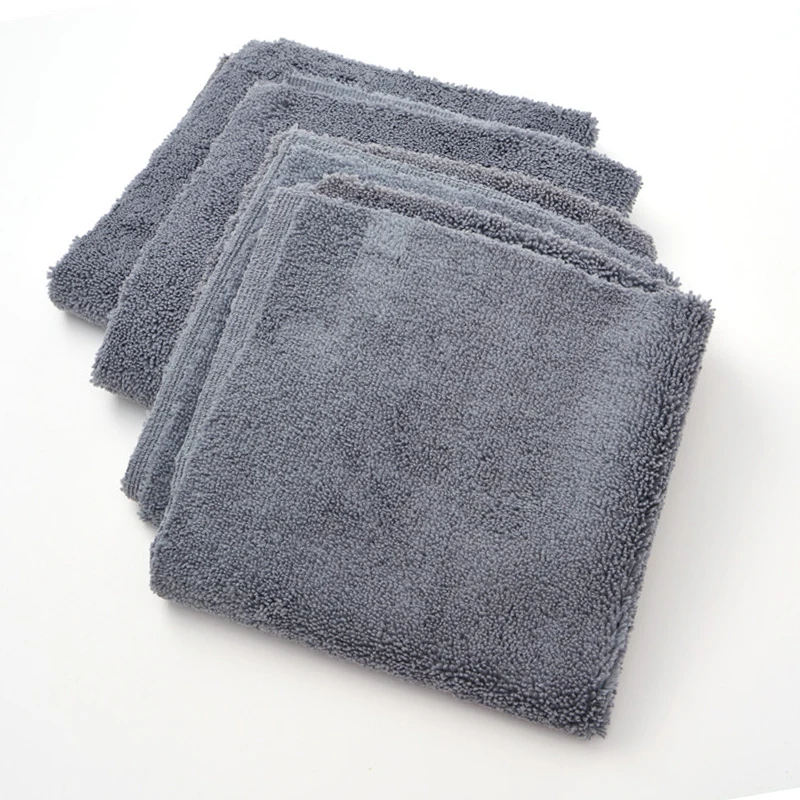 Premium edgeless thick double-sided car wash microfiber terry cloth