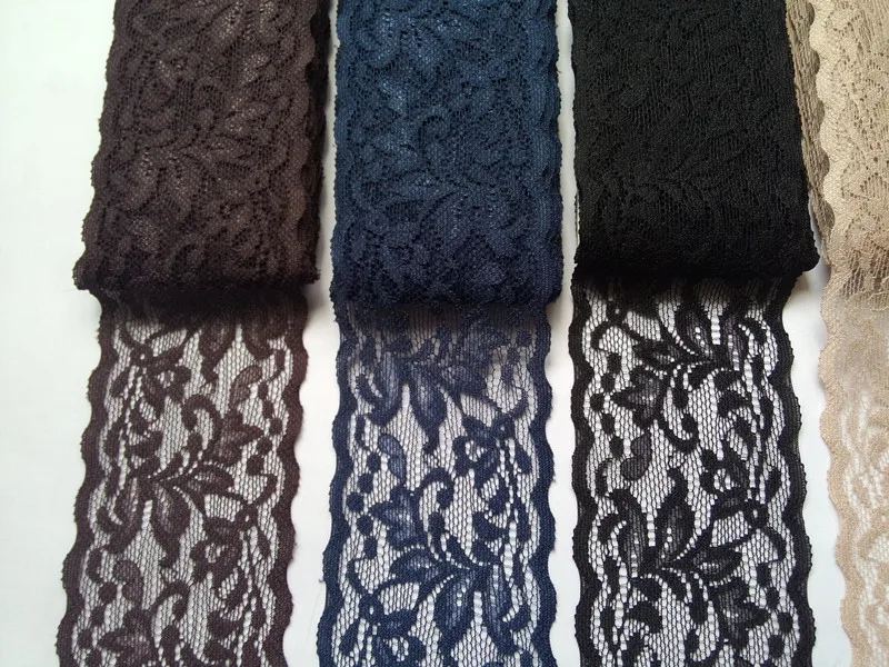 stretch 6cm lace elastic for adults headbands by yard -lace wedding hair accessories