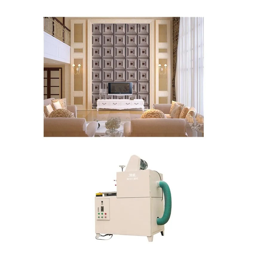 3d leather wall panel machine equipment for Egypt