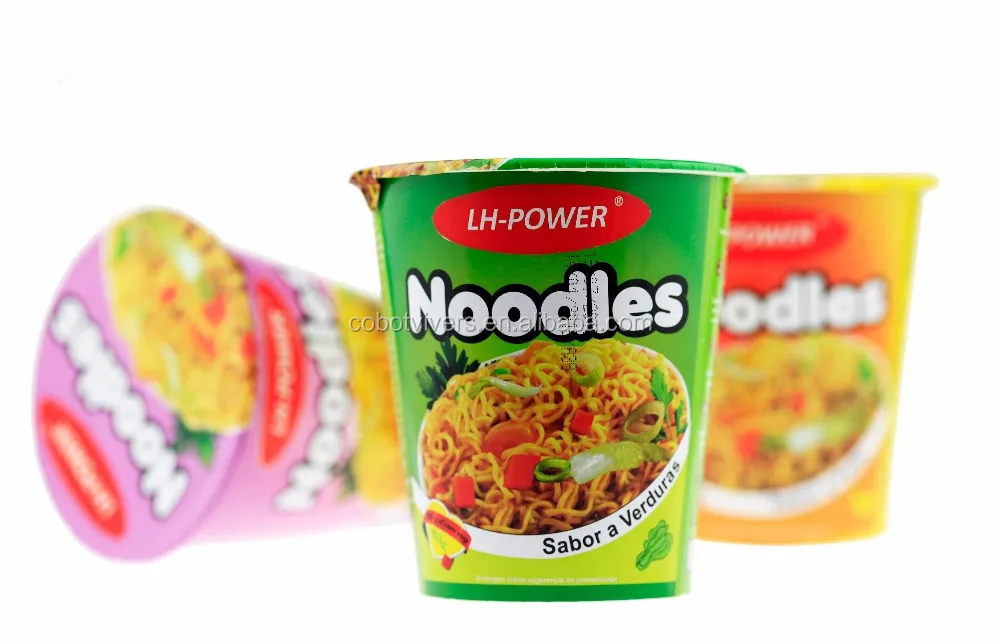 65 g halal cup of instant noodles, cup of noodles pasta shrimp flavor