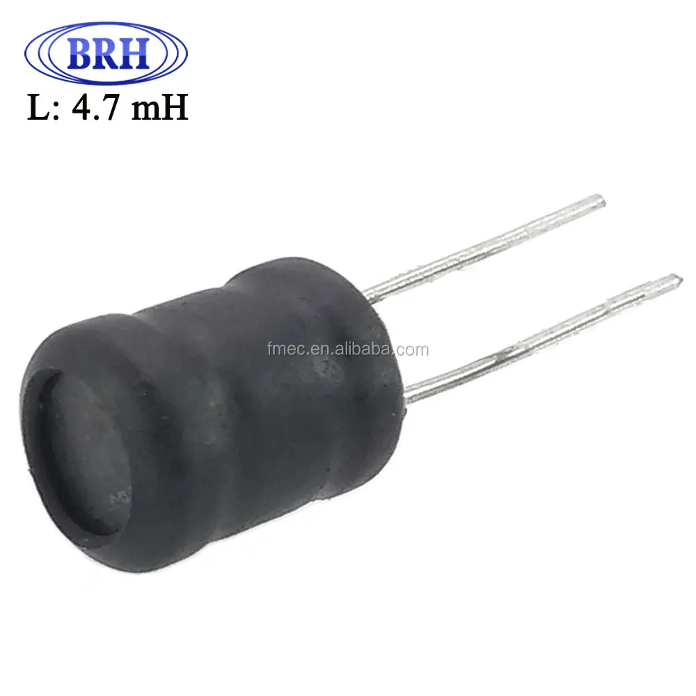 
High frequency choke coil ferrite drum core inductor price 4.7mH 