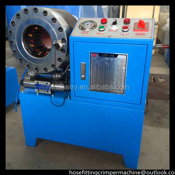 FY68 CXT68 DX68 Factory presio handiko mangera crimping makina / mangera presionatzeko makina
