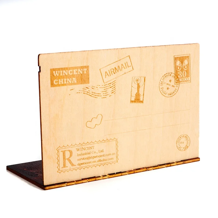 Year, New Year Card Express Your Wishes of a Good Journey in The New Postcard UV Printing 1 Color Transparent Envelope 15*12.5cm