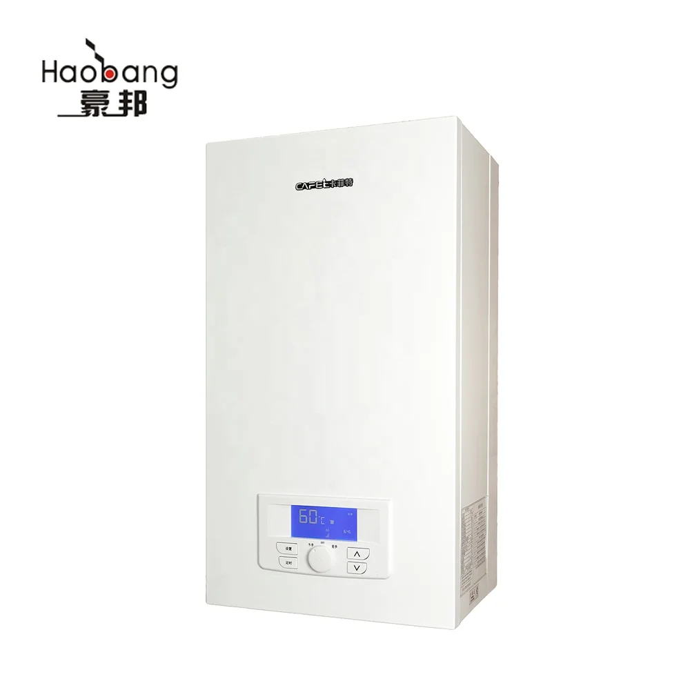 China domestic wall hung combi double heat exchanger gas boiler