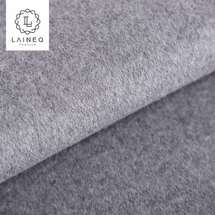 STOCK SUPER SOFT Double Faced 100% Wool Fabric for Winter Clothing