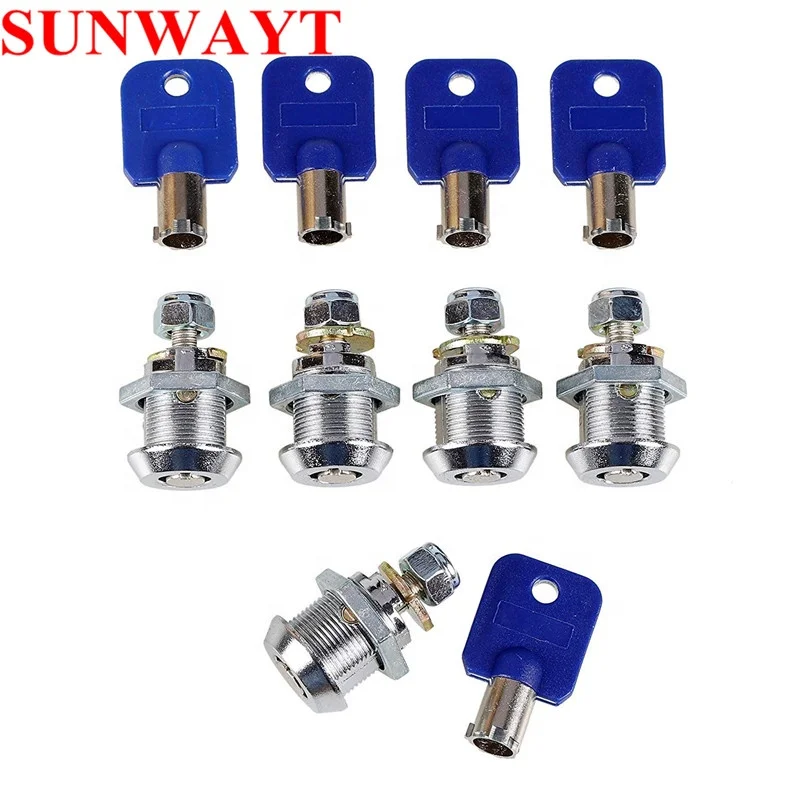 17mm/28mm game machine application keyed alike Tubular Key Cam Lock