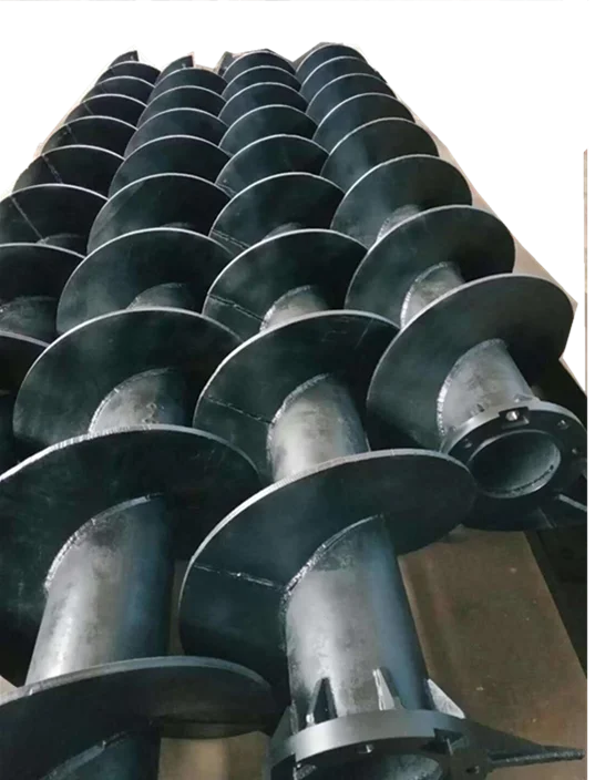 
long helix drill pipe / Continuous Flight Auger 