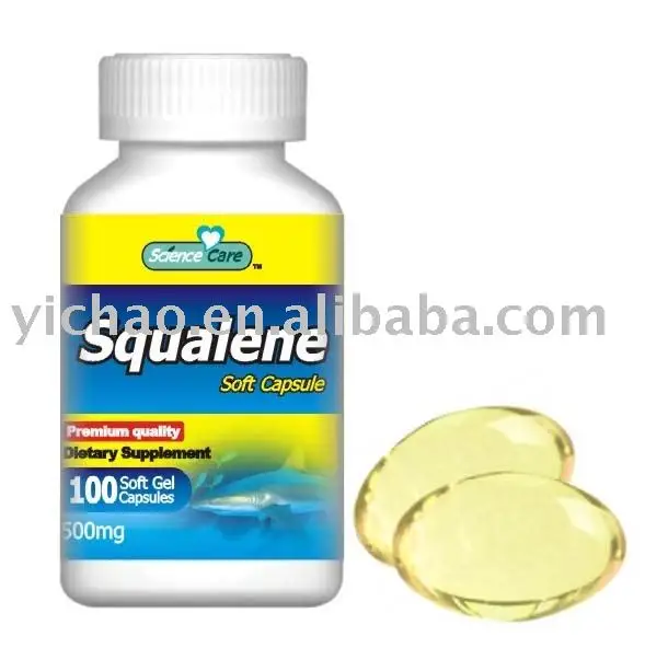 Капсулы софтгеля с маслом сквален