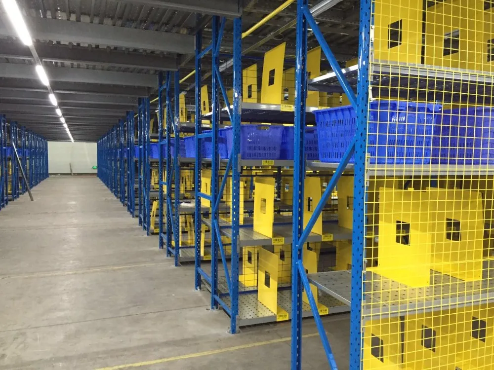 Heavy Duty High Quality OEM Warehouse Automated Storage Racking Steel Floor Platform Systems Multi-Level Mezzanine