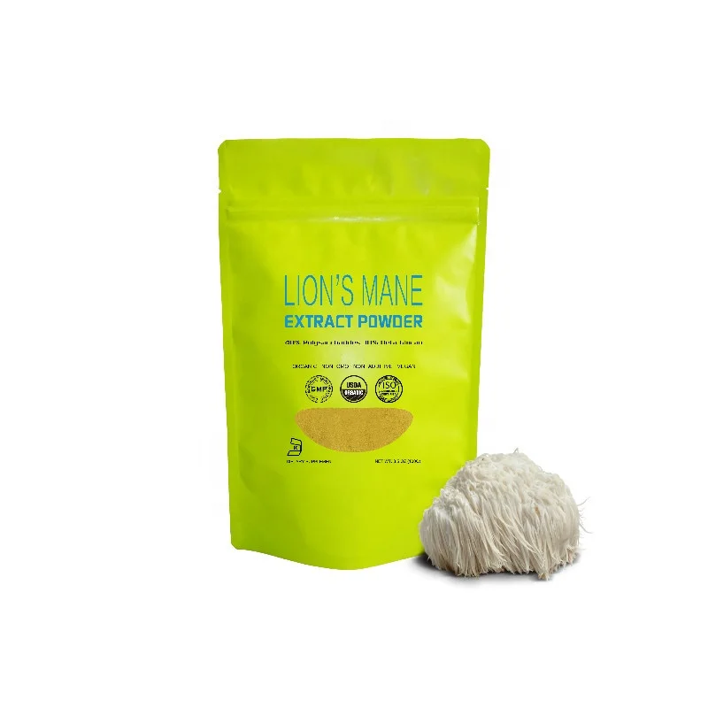 USDA органический/30% бета-D-глюкан добавка/экстракт воды Львиная Грива порошок