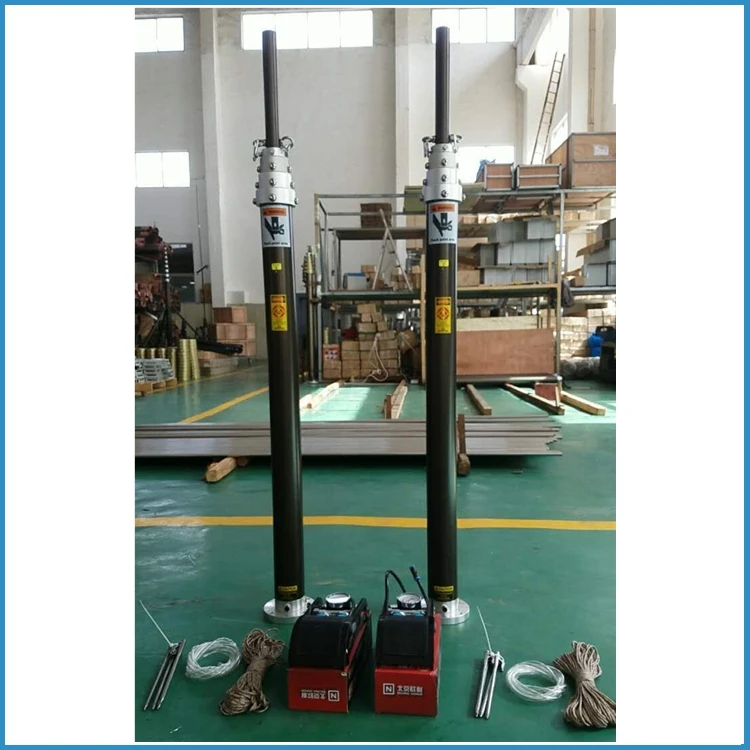 14ft 20ft UHF or VHF antenna Adjustable Poles telescoping mast