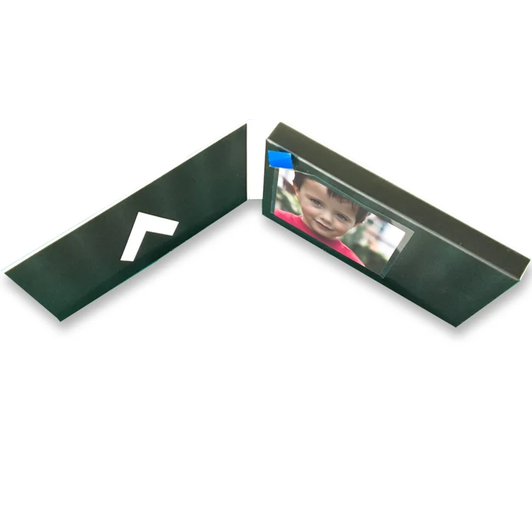 Chinese supplier 5' wedding invitation video card brochure