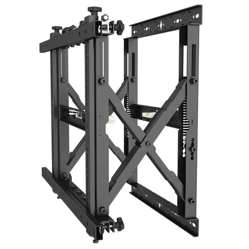Latest Gas Spring Structure VESA 400x600 mm Hanging Wall Bracket Support TV For Portrait Screen