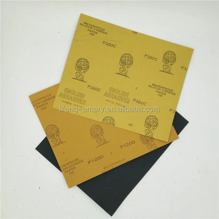 China manufacturer sandpaper 80 grit with low price