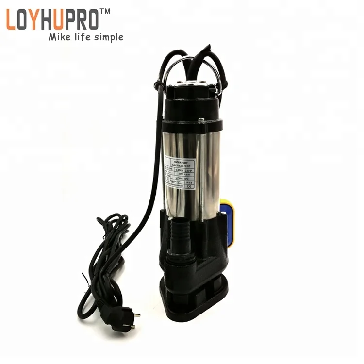 Quality certified Cast iron pollution water electric sewage lift pump