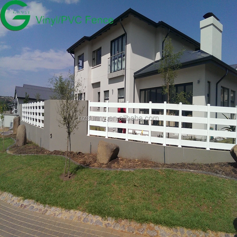 PVC Rail Fencing Vinyl Horse fence