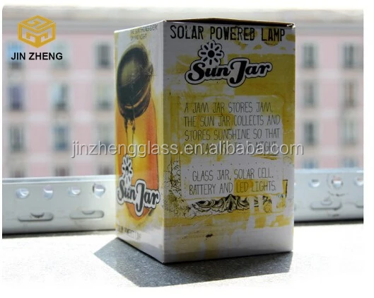 Fashion novel Sun Jar Solar KIDS WEEDING club table Lamp Waterproof powered RGB night light present BABY Beautiful lights