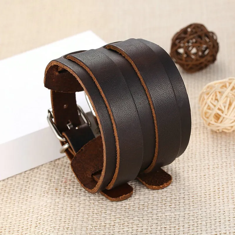 Men Bracelet Newest Mens Leather Bracelet/wholesale Cheap Leather Jewelry CLASSIC Ball OEM ODM Customized 20 Year Experience CAL
