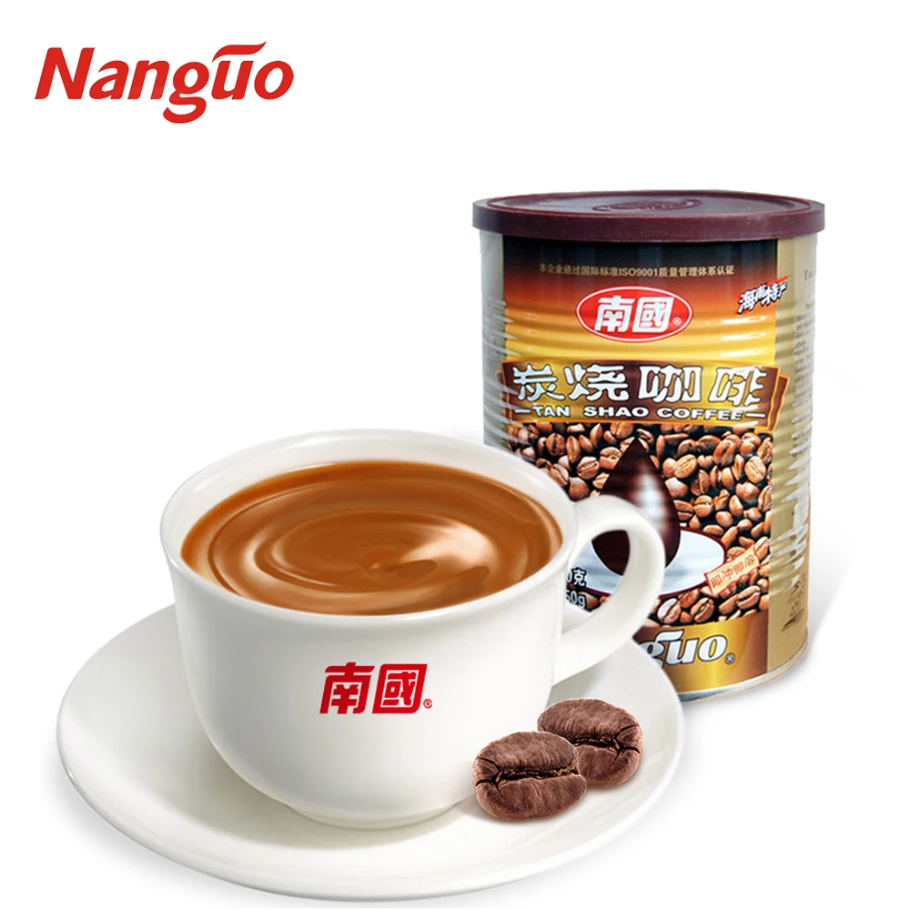 Canned Coffee Charcoal Coffee 3 in 1 Coffee Powder 360g
