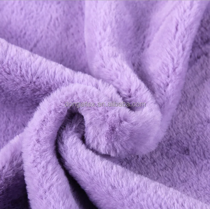 baby cloth scarf fabric rabbit wool cuddle fabric