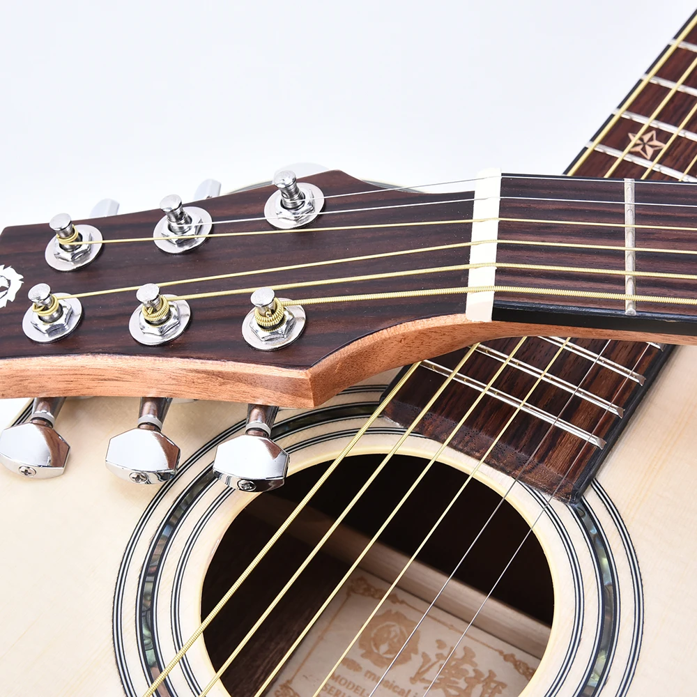 Fretted instruments 34 inch Baby Acoustic Guitar Falk Guitar