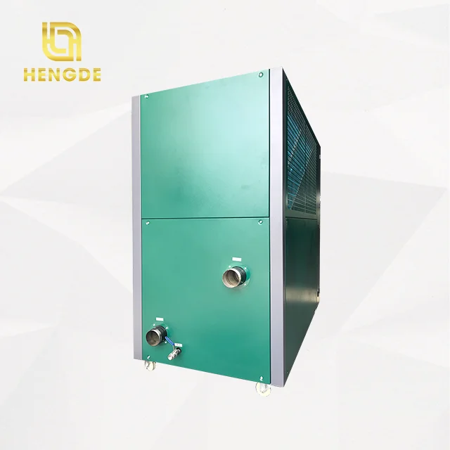 
air cooled chiller with blowing machine for industrial plastic production insulation 