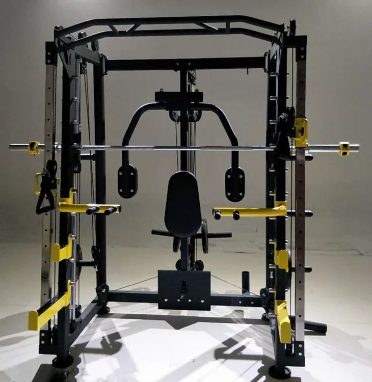 
2020 hot sale new style professional multi functional gym equipment exercise for sale Multifunctional Smith machine 