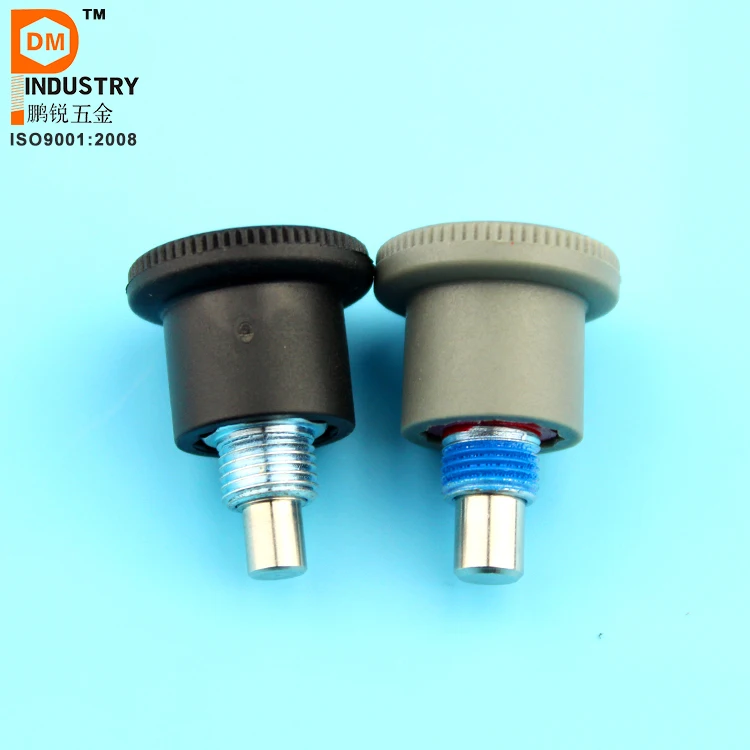 Plastic Knob Mini Indexing Plunger Without Rest Position