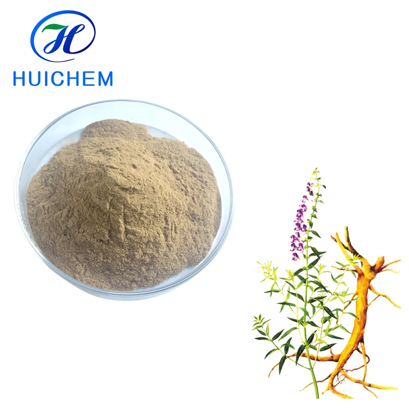 
Natural Baicalin 70%-98% Scutellaria Baicalensis Root Extract Powder cas no.21967-41-9 