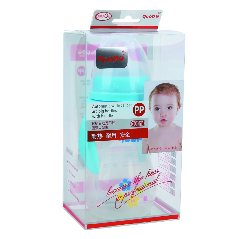 Smile Bear Latex Free Capacity 180ml Silicone Teats Custom Baby Bottle