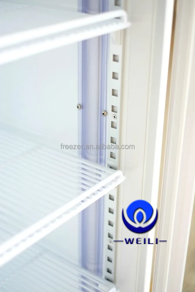 430L Glass door commercial beverage cooler upright showcase display beer cooler soft drink fridge supermarket refrigerator