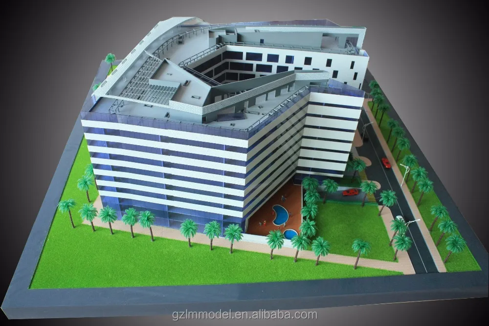 Sales Gallery Building House Villa models, architectural models Landscaping Model for Real Estate Company ,Dubai Land developer