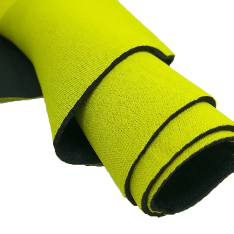 Sound Absorption SBR CR Spandex Waterproof Rubber composite Sport nylon Neoprene fabric