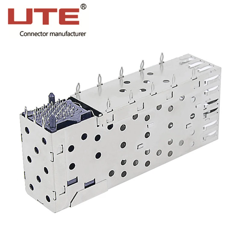 SFP connector Small Form-Factor Pluggable (SFP) Cage Assembly, 1x4