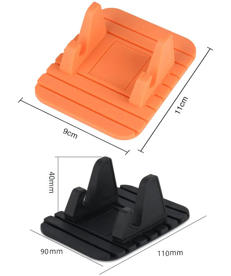 Оптовая продажа с фабрики, автомобильный силиконовый коврик для приборной панели, универсальный держатель для планшета и телефона