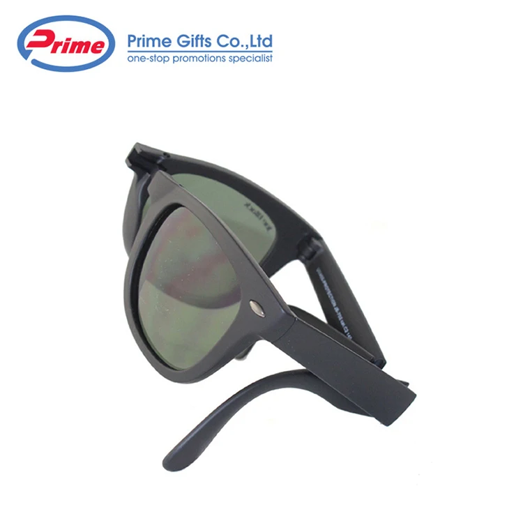 Sell Well Custom Logo Printed Lenses Folding Sunglasses