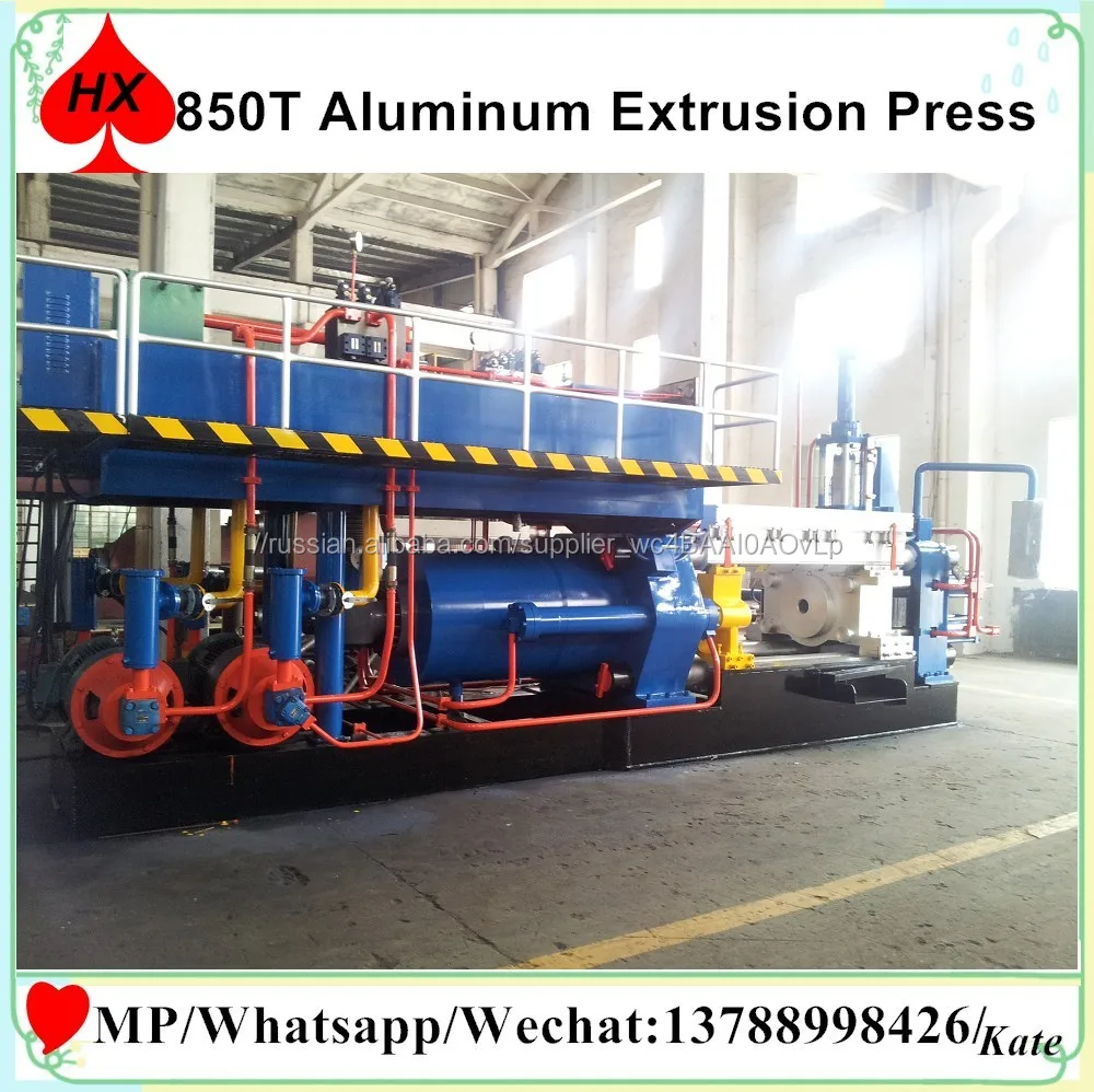 Aluminum extrusion press, профиль прессуя линия, машина прессы, алюминиевый профиль производственные машины